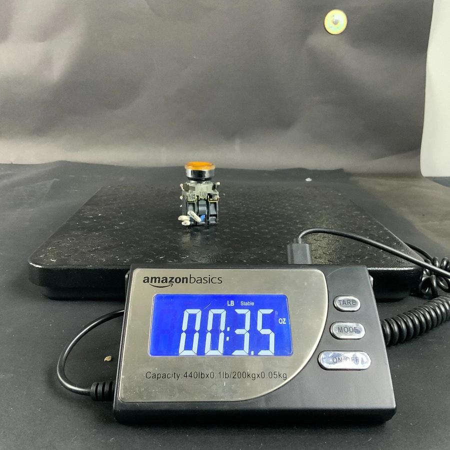 Used TELEMECANIQUE ZBE-101 YELLOW PUSH BUTTON ($12 OBO)