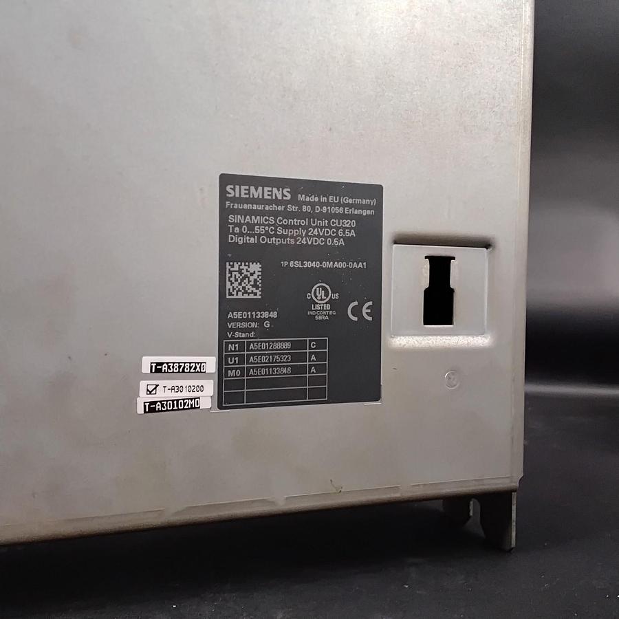 Used SIEMENS 6SL3040-0MA00-0AA1 CONTROL UNIT MODULE ($250 OBO)