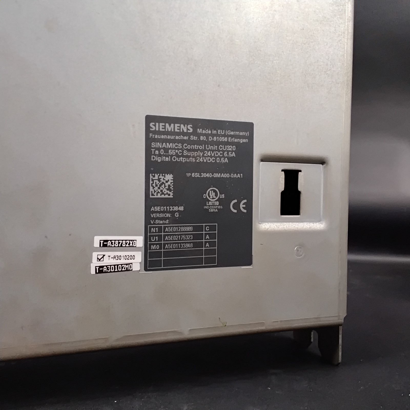 Used SIEMENS 6SL3040-0MA00-0AA1 CONTROL UNIT MODULE ($250 OBO) for ...