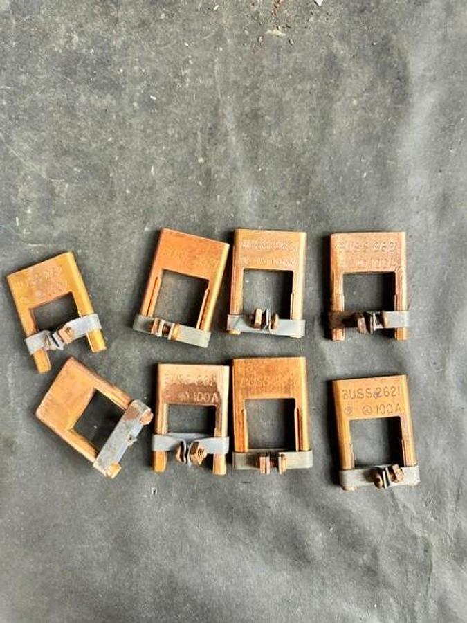 Used BUSSMANN 2621 FUSE REDUCERS 8PCS