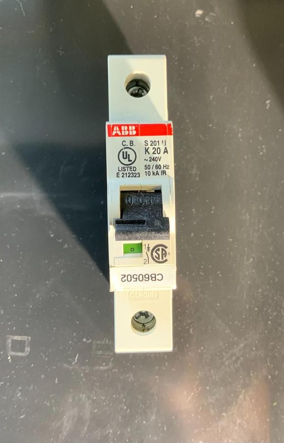 Used ABB S201U-K20 ($19.99 OBO)