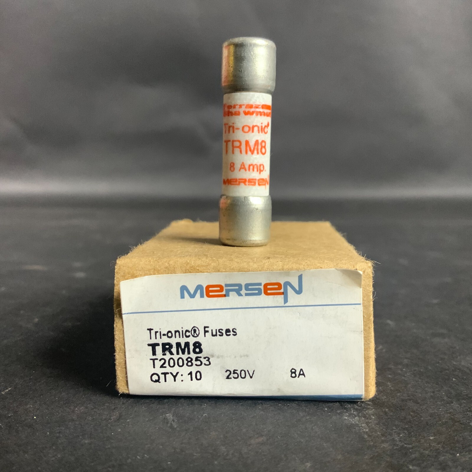 BOX OF 10 - FERRAZ SHAWMUT TRM8 GLASS MIDGET FUSES ($70 OBO) - BRAND NEW IN BOX
