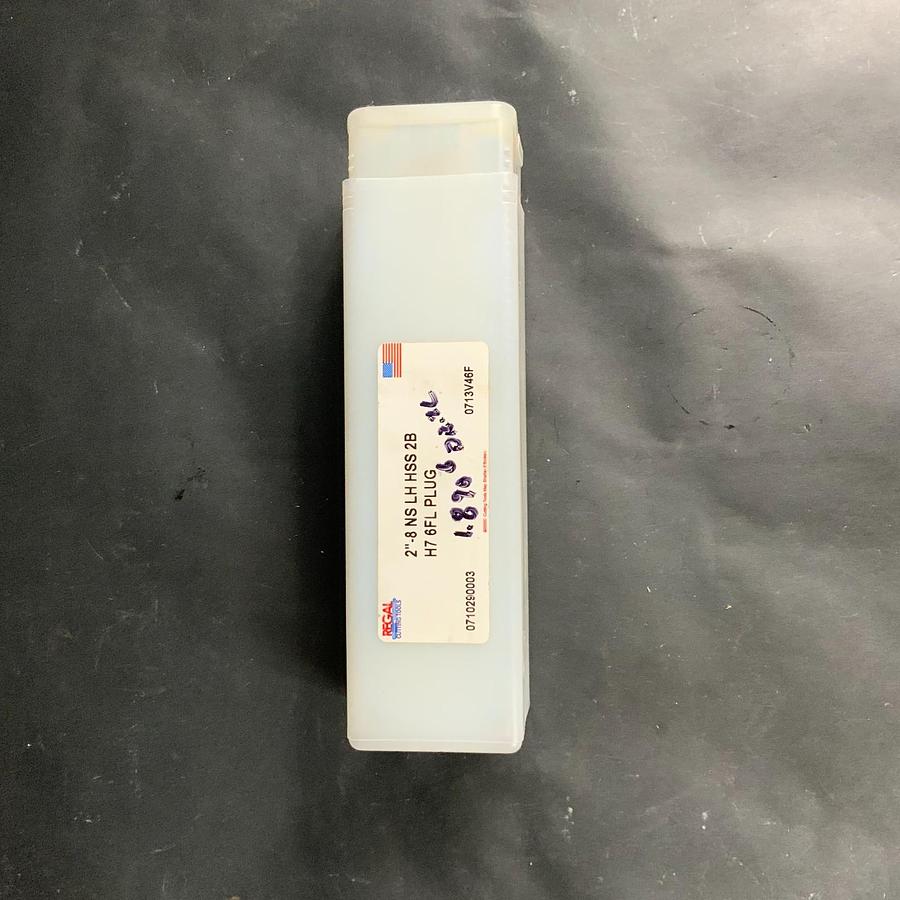 REGAL 0710290003 0713V46A 2”-8 NS 2B HSS H7 6-FLUTE LEFT HAND PLUG ($100 OBO)