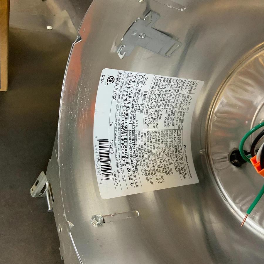 LITHONIA LIGHTING L7XLED T24 U LED HOUSING ($20 OBO)