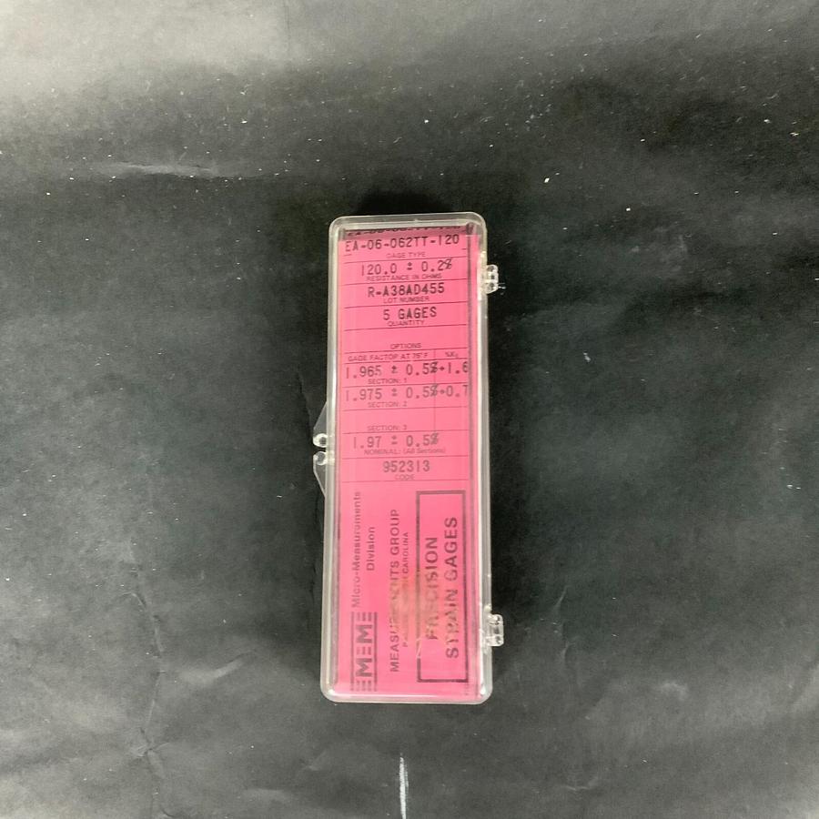 MICRO-MEASUREMENTS EA-06-062TT-120 PRECISION STRAIN GAUGE - 1 UNIT ($5 OBO)