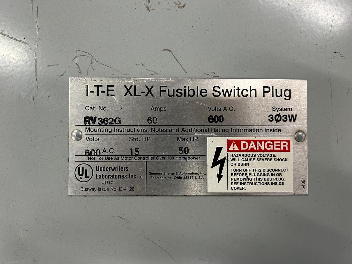 Used BUSS PLUG ITE RV362G ($300 OBO)