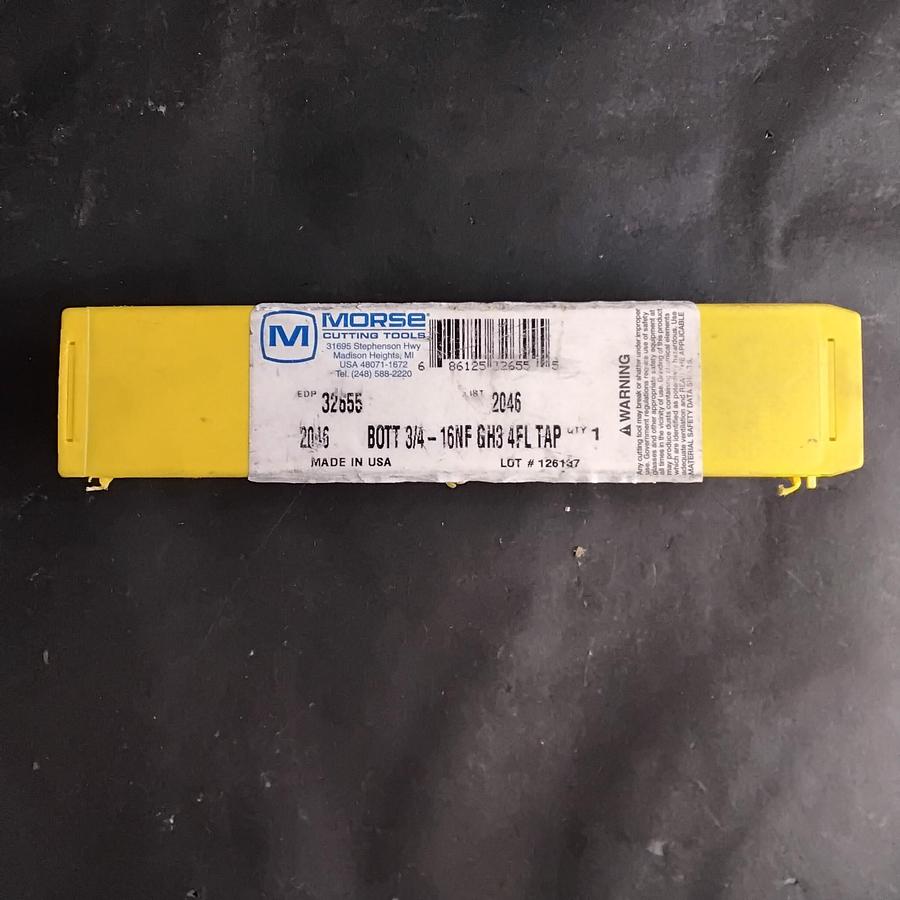 Used MORSE BOTT 3/4-16 NF TAPS ($20 OBO)