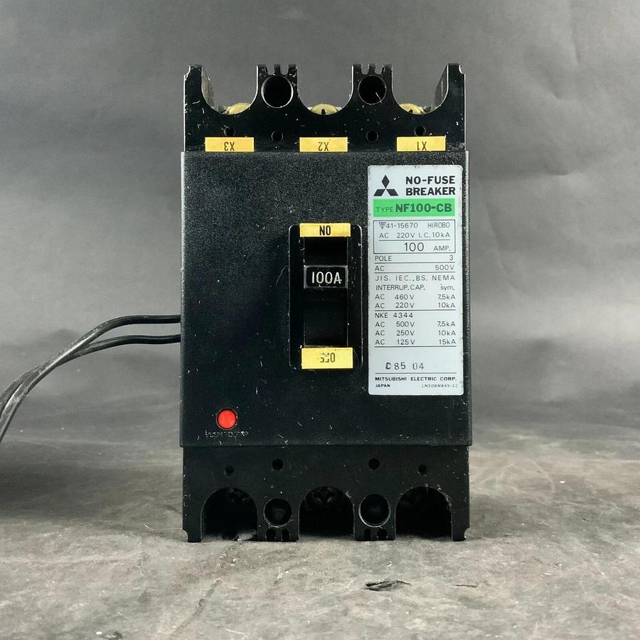 Used MITSUBISHI NF100-CB CIRCUIT BREAKER ($40 OBO)