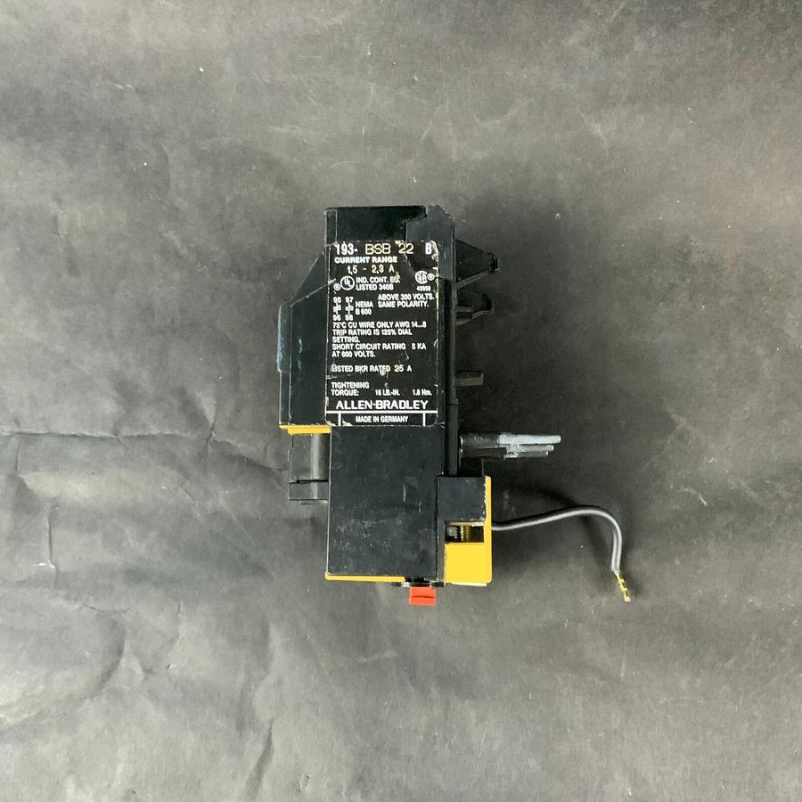 Used ALLEN BRADLEY 193-BSB22 B OVERLOAD RELAY ($10 OBO)
