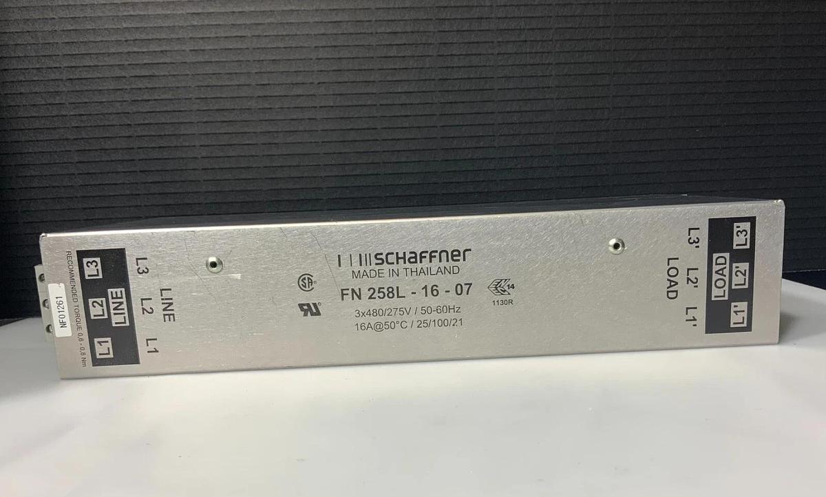 Used SCHAFFNER FN258L-16-07