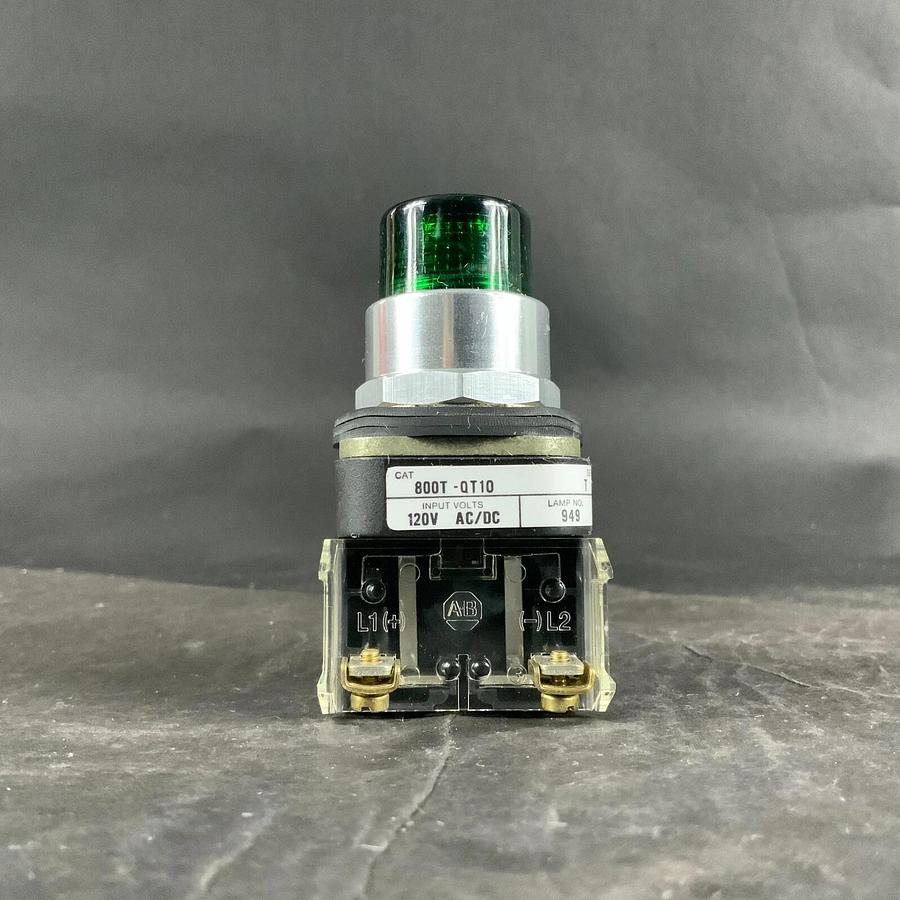 Used ALLEN BRADLEY 800T-QT10 GREEN PUSHBUTTON ($10 OBO)