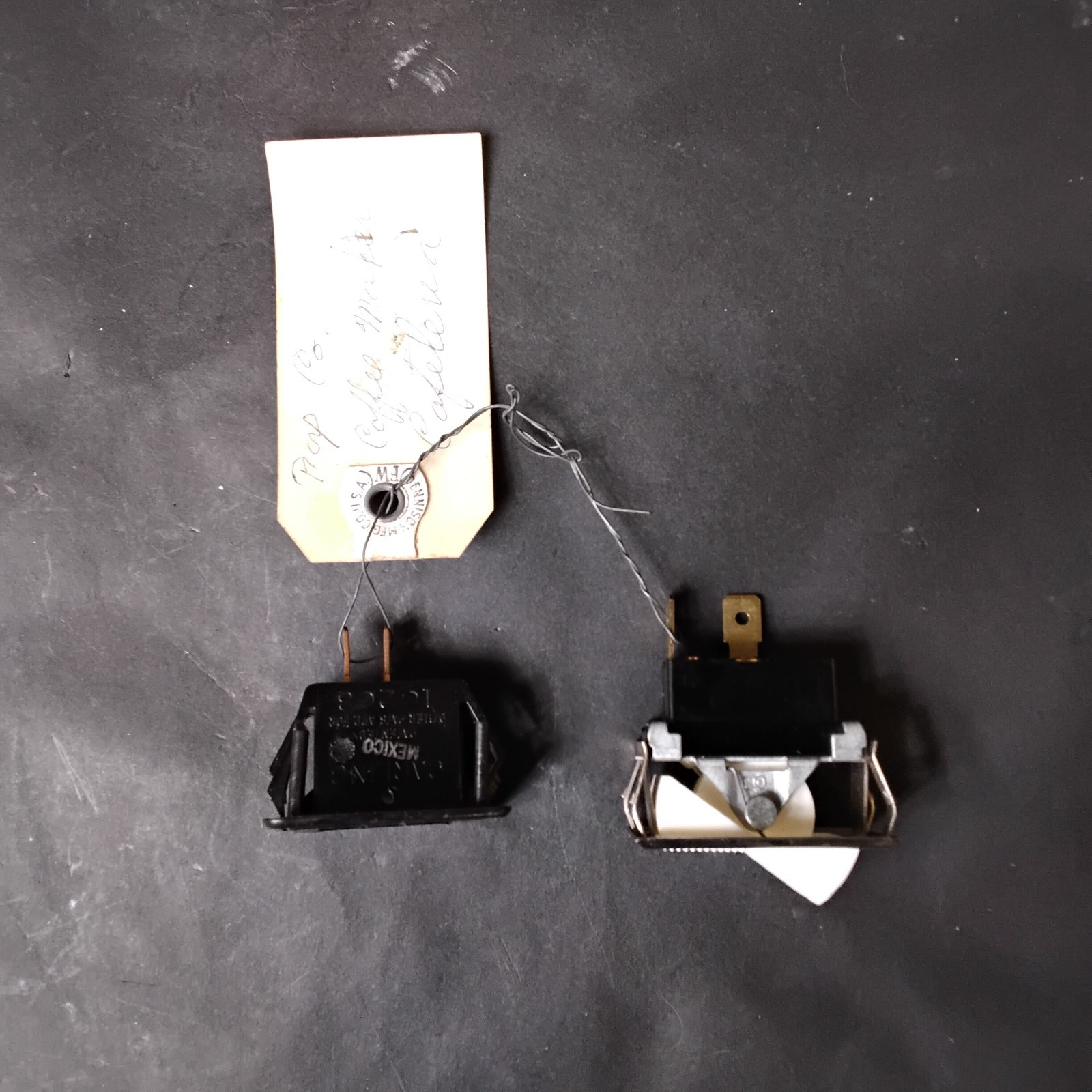Used CARLING TECHNOLOGIES  TILC5M-1S-WH-FN SS ROCKER SWITCH ($8 OBO)