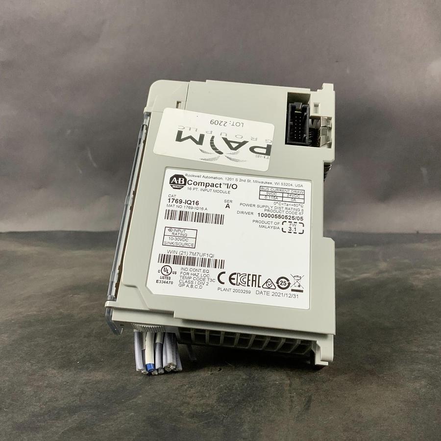 Used ALLEN BRADLEY 1769-IQ16 SER A INPUT MODULE ($35 OBO)
