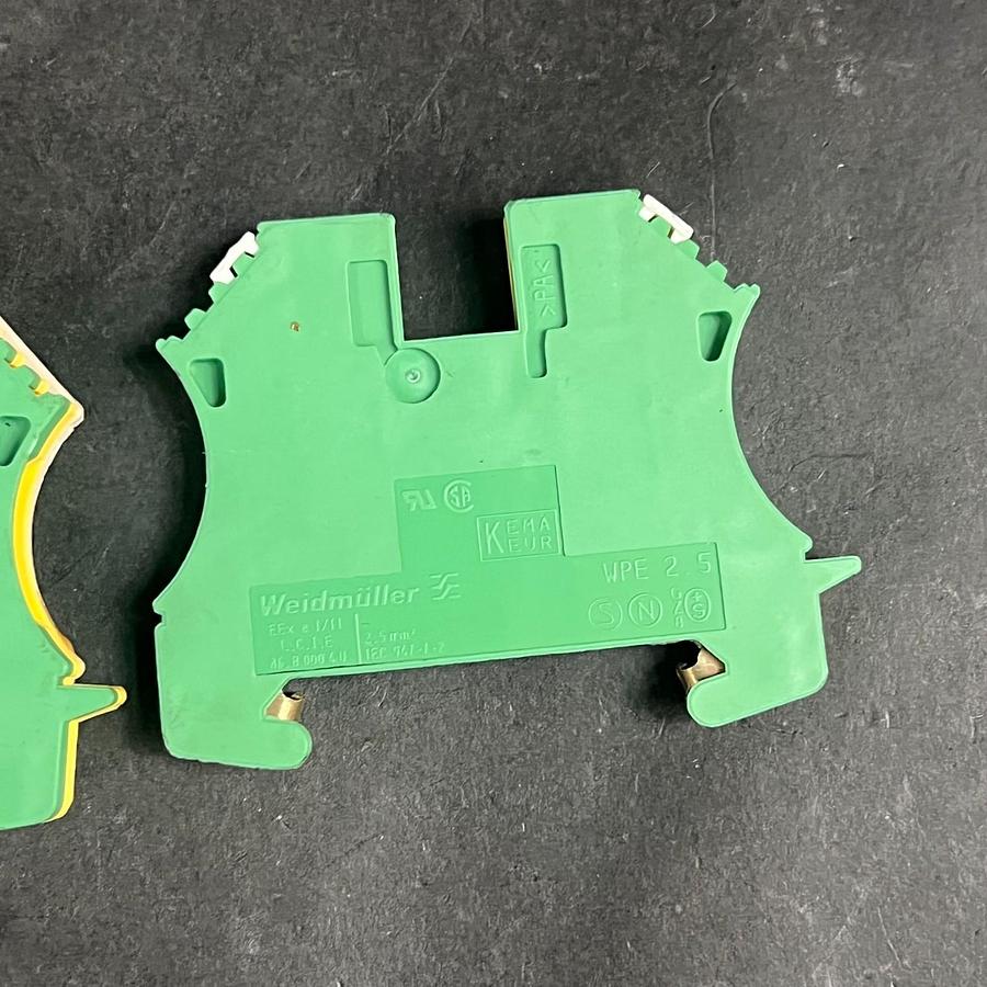 Used WEIDMULLER WPE 2.5 TERMINAL BLOCK - SET OF 2 ($10 OBO)