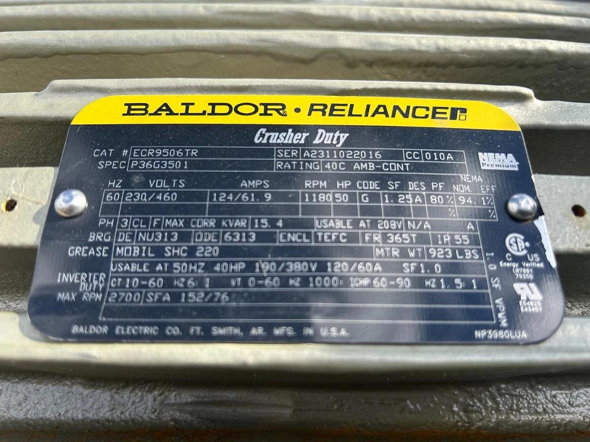 Refurbished Urekus 3400 Shredder - 50HP ($27,000 OBO) REFURBISHED 2025