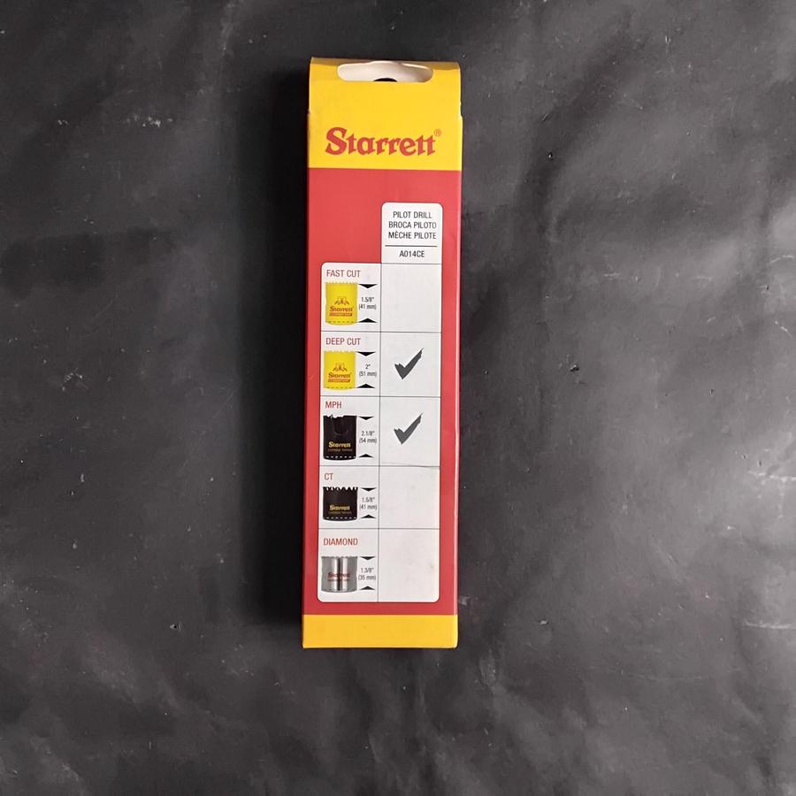 STARRET A014CE PILOT DRILL ($12 OBO)