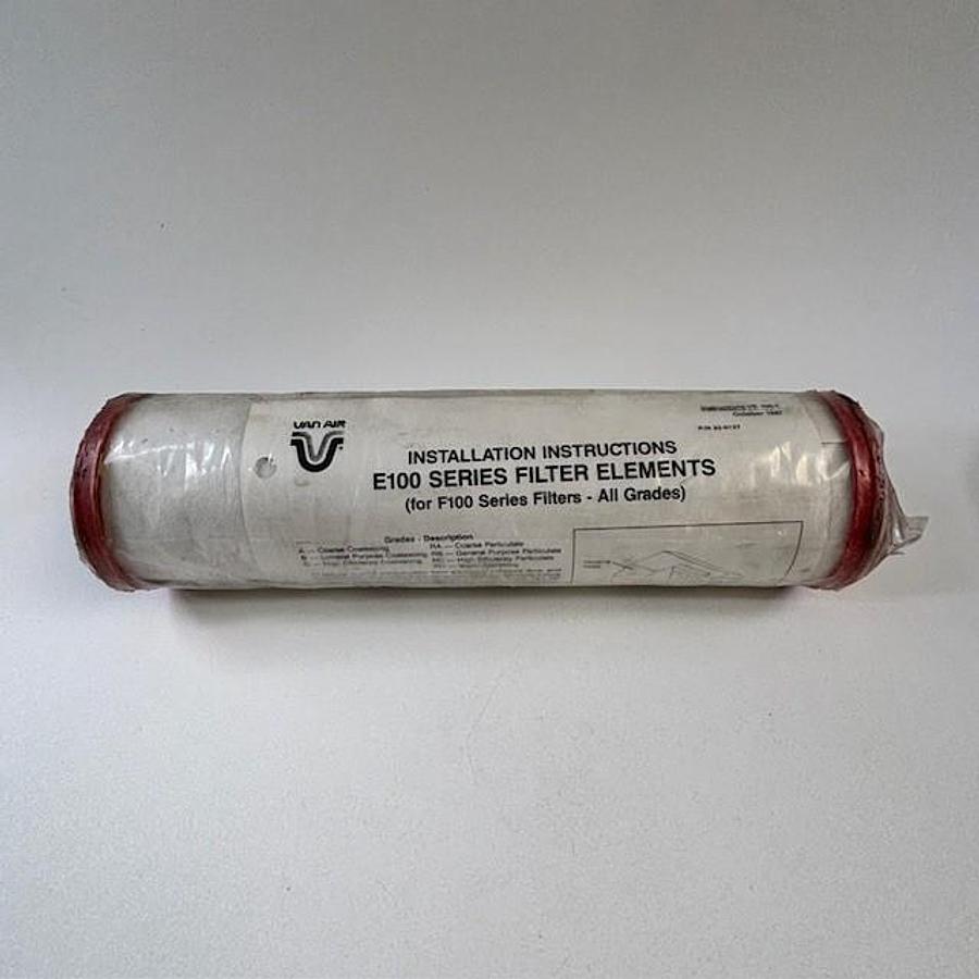 Used VAN AIR E100-225-B FILTER ELEMENT