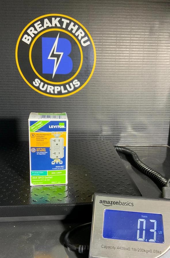 LEVITON GFCI OUTLET 20A-125V ($11.99 OBO)