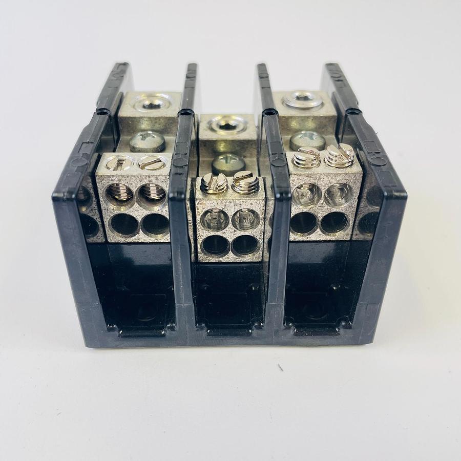 Used SQUARE D 9080 LBA362104 SERIES C POWER DISTRIBUTION BLOCK INDUSTRIAL CONTROL