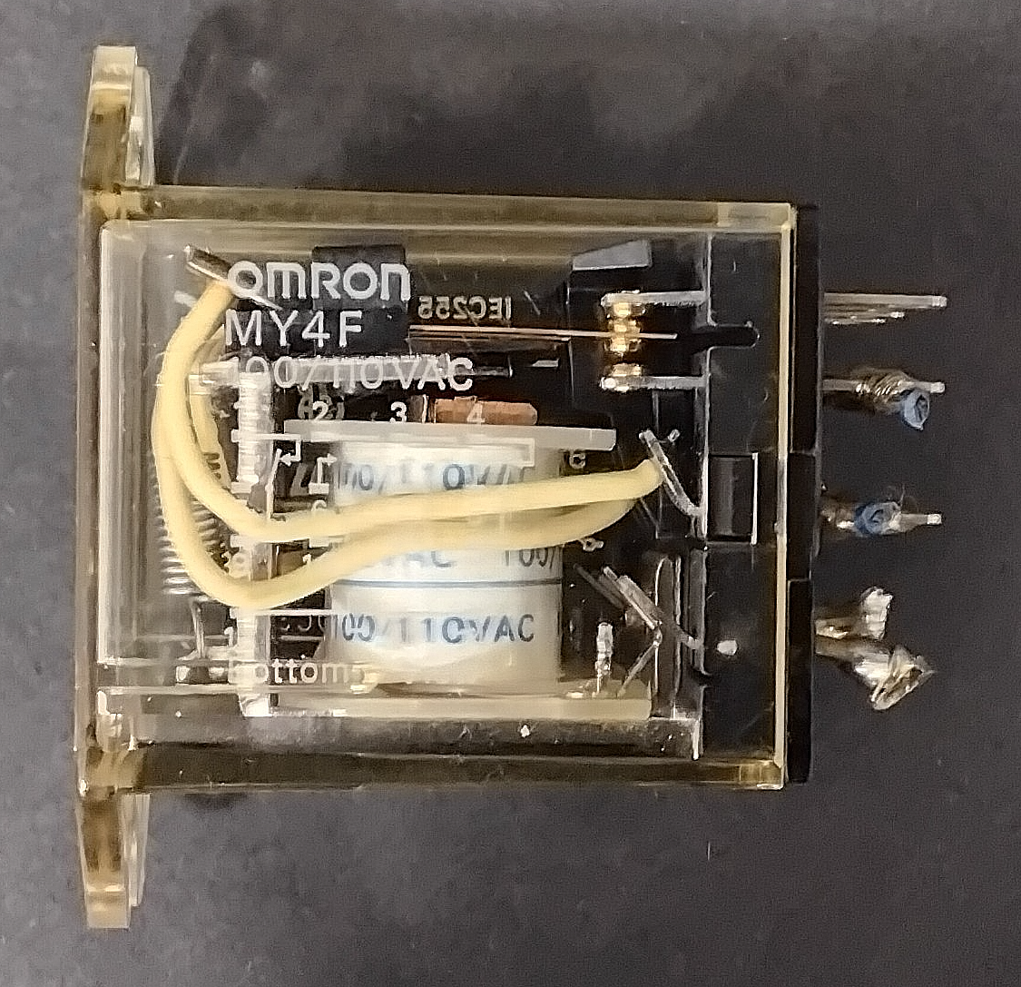 Used OMRON-MY4F 100-110VAC RELAY ($12 OBO)