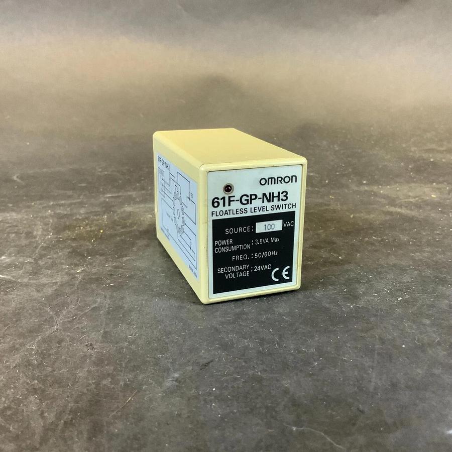 Used OMRON 61F-GP-NH3 100VAC FLOATLESS LEVEL SWITCH ($30 OBO)