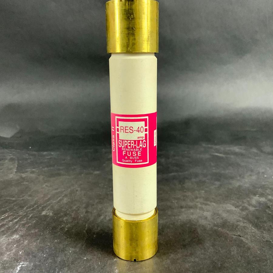 Used BUSSMANN RES-40 RENEWABLE FUSE ($15 OBO)