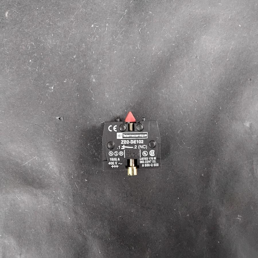 Used TELEMECANIQUE ZB2-BE102 CONTACT BLOCK ($5 OBO)