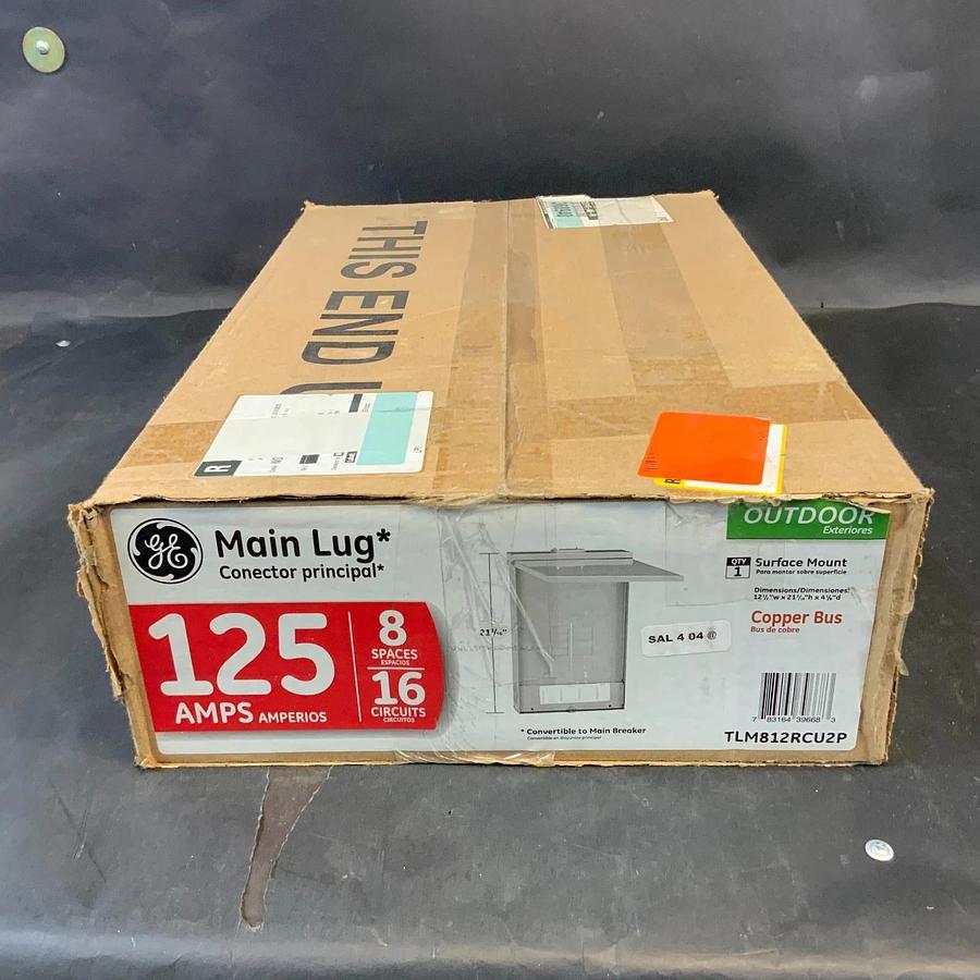 GE TLM812RCU2P MAIN LUG LOAD CENTER ($60 OBO)