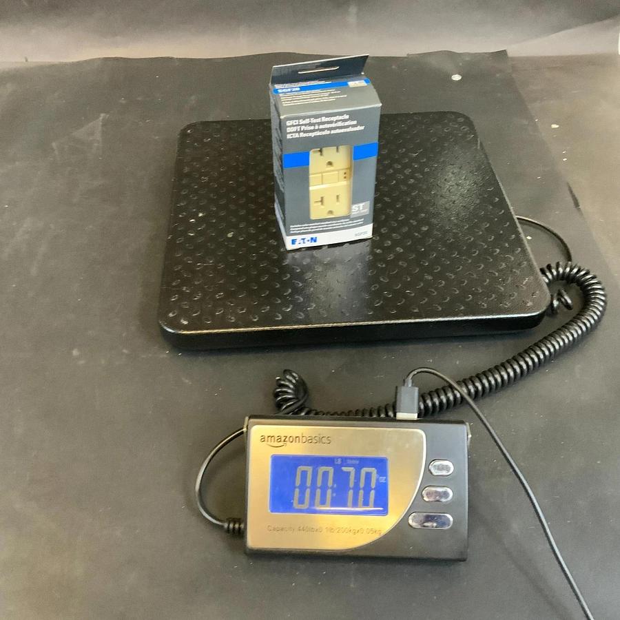 EATON SGF20V-L GFCI SELF-TEST RECEPTACLE ($10 OBO)