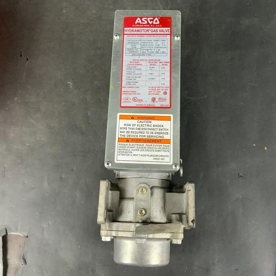 Used ASCO AH2E202A4 HYDRAMOTOR GAS VALVE ($1,600 OBO)