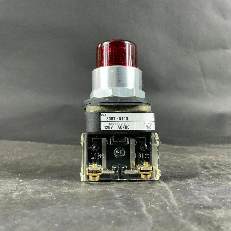 Used ALLEN BRADLEY 800T-QT10 RED PUSHBUTTON ($10 OBO)