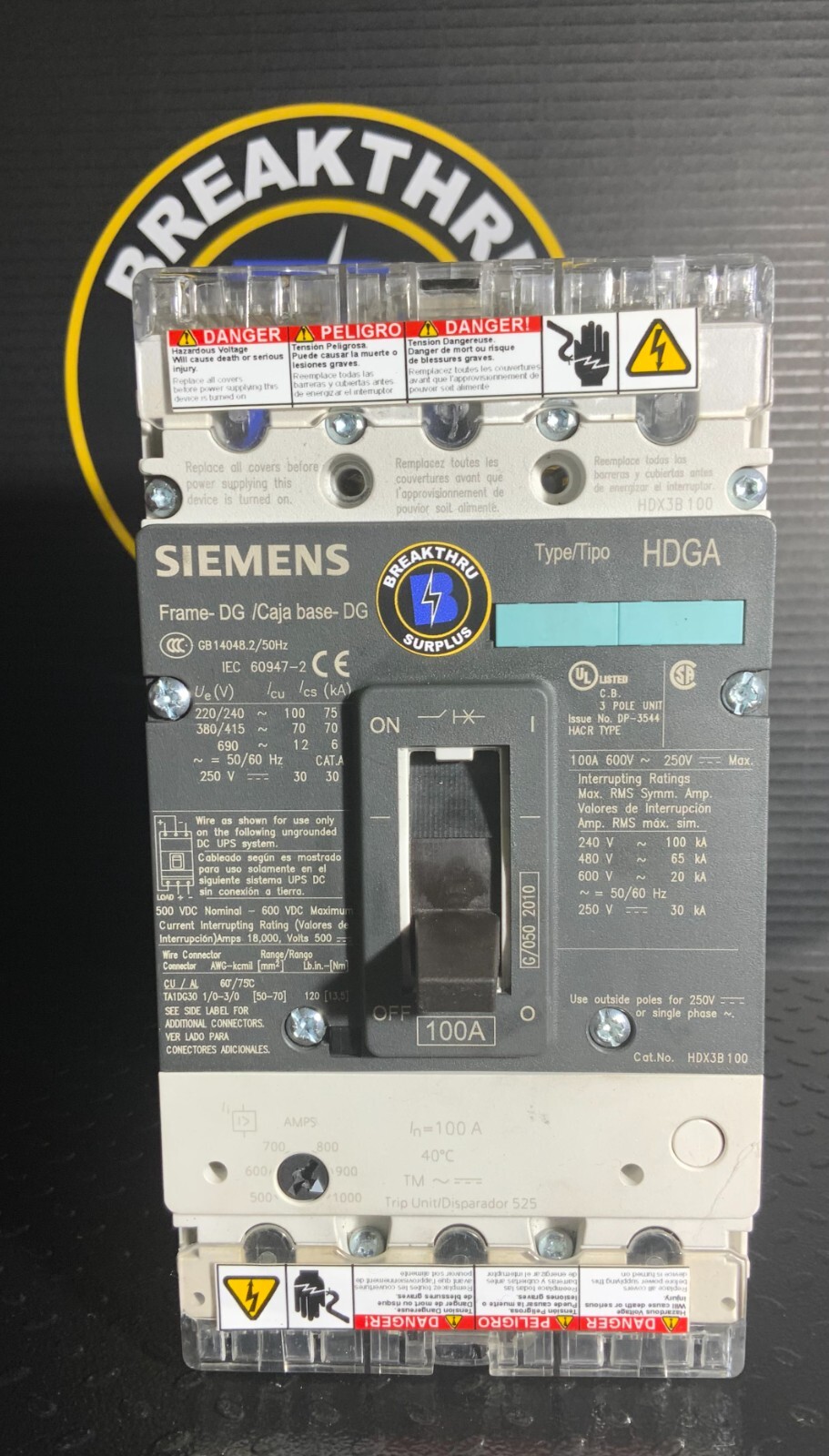 Used SIEMENS HDX3B100 ($249.99/EACH OBO)