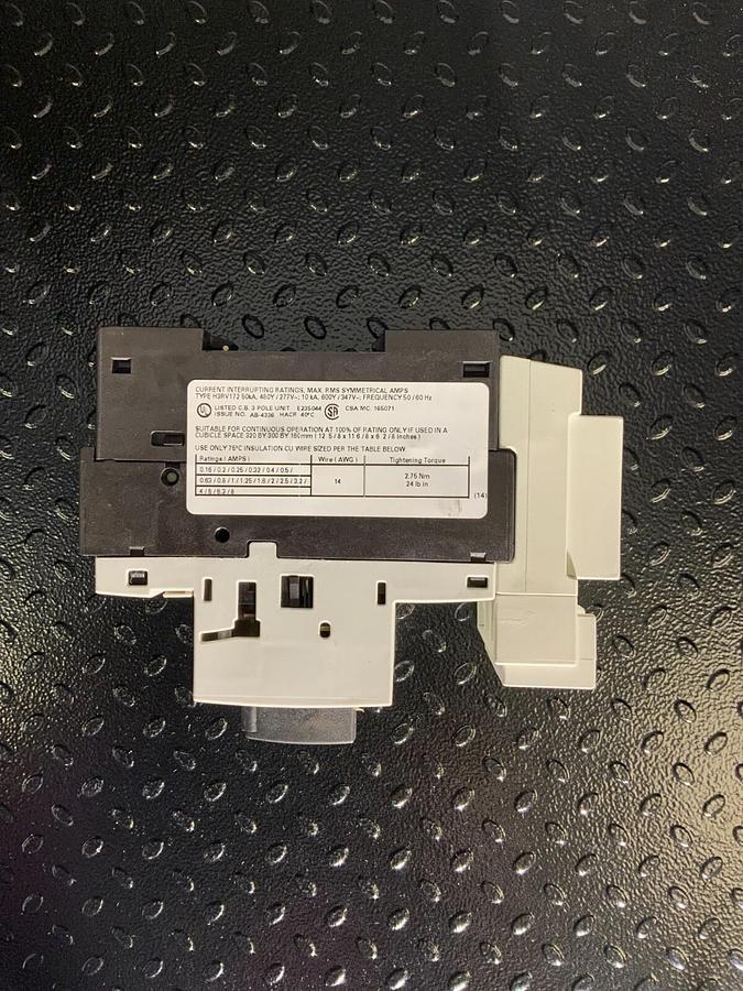 Used SIEMENS 3RV1721-1ED10 ($149.99/EACH OBO)