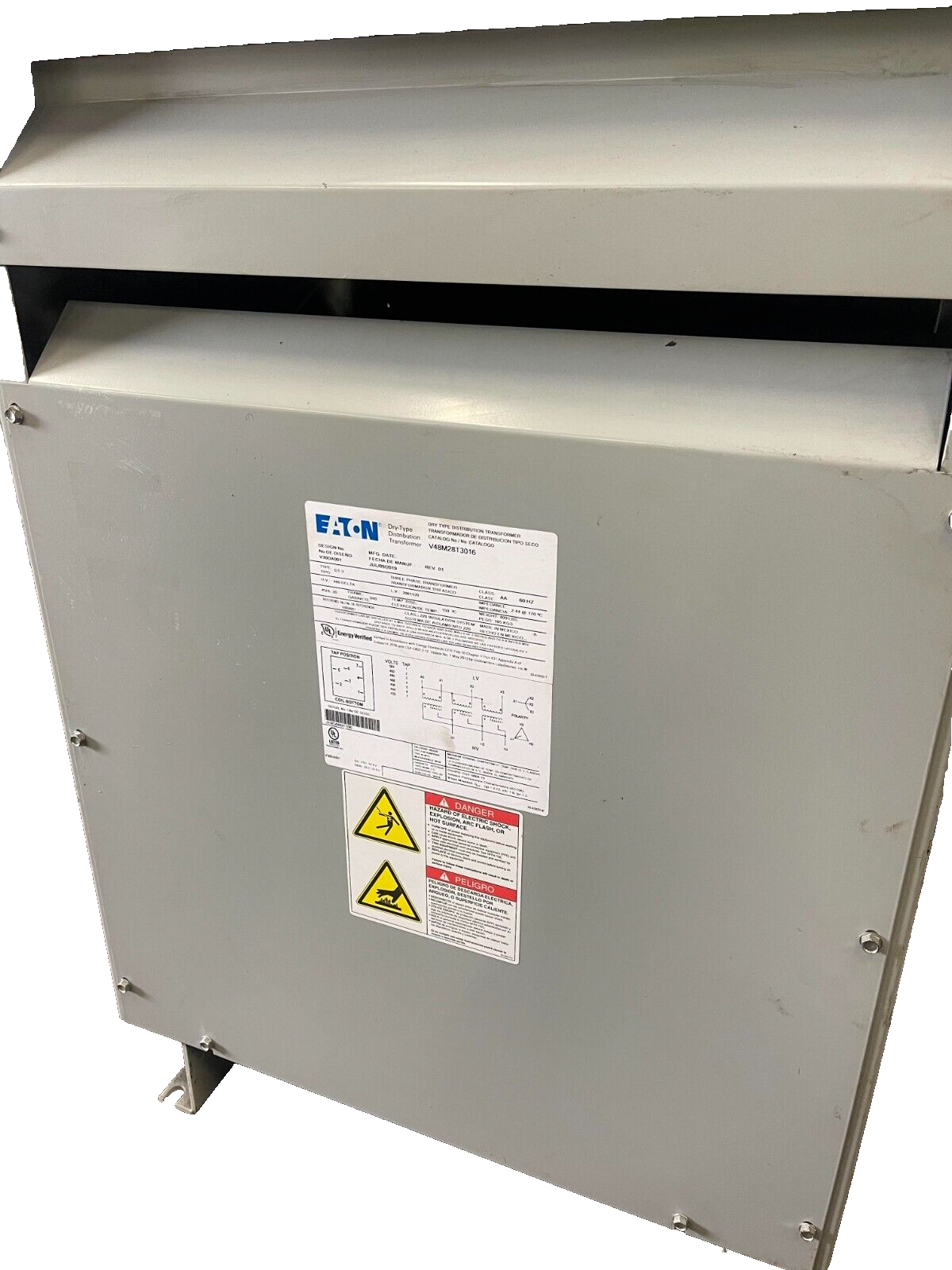Used EATON Cat No V48M28T3016 - 30kVA Transformer ($1,499.99 OBO!!!)