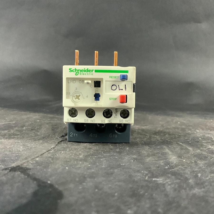 Used SCHNEIDER LRD 08 OVERLOAD RELAY ($20 OBO)