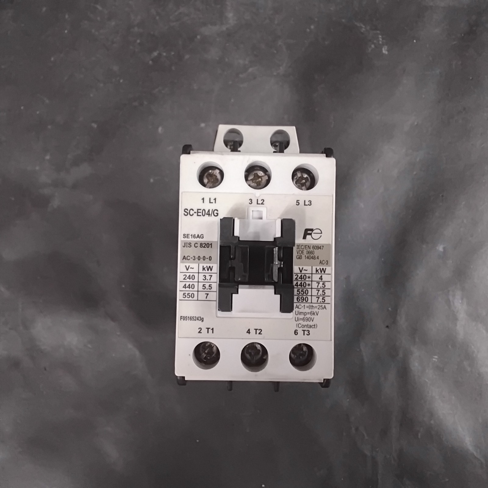 Used FUJI ELECTRIC SC-E04/G MAGNETIC CONTACTOR ($35 OBO)