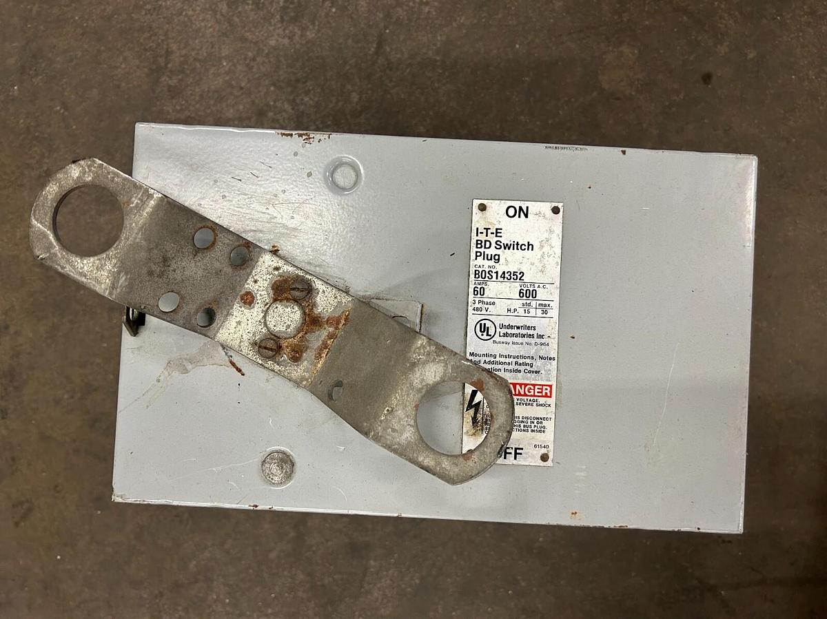 Used BUSS PLUG ITE BOS14352 ($240OBO)