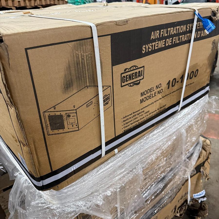 GENERAL INTERNATIONAL 10-1000 AIR FILTRATION SYSTEM - NEW IN BOX ($225 OBO)