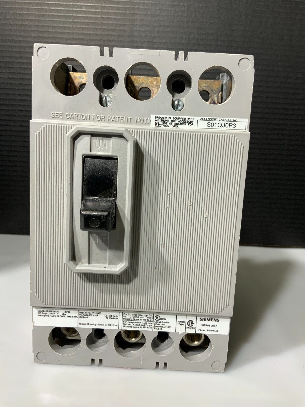 Used SIEMENS S01QJ0R3 ($149.99 OBO)