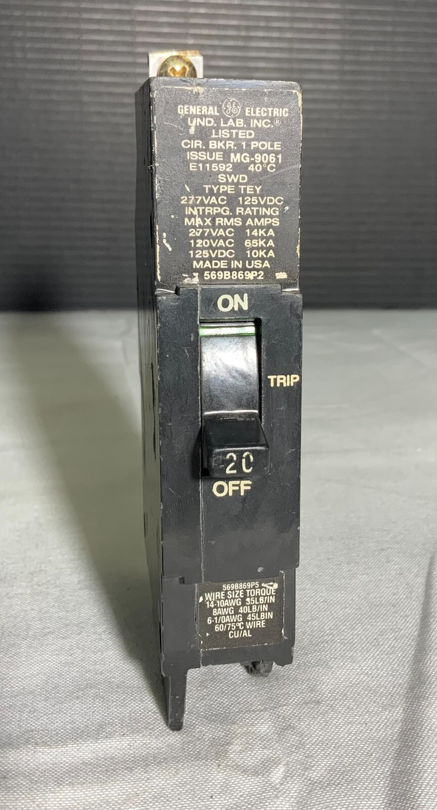 Used GENERAL ELECTRIC E11592-20A ($24.99 OBO)