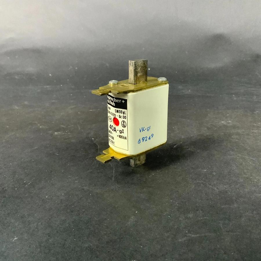 Used SPRECHER SCHUH DIN43620-40A FUSE ($30 OBO)
