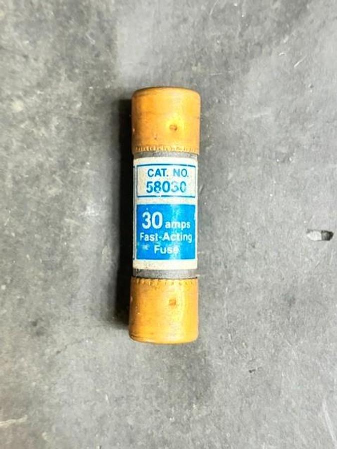 Used LEVITON 58030 FAST-ACTING FUSE