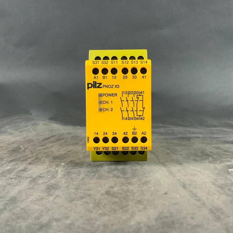 Used PILZ PNOX X3 SAFETY RELAY ($20 OBO)