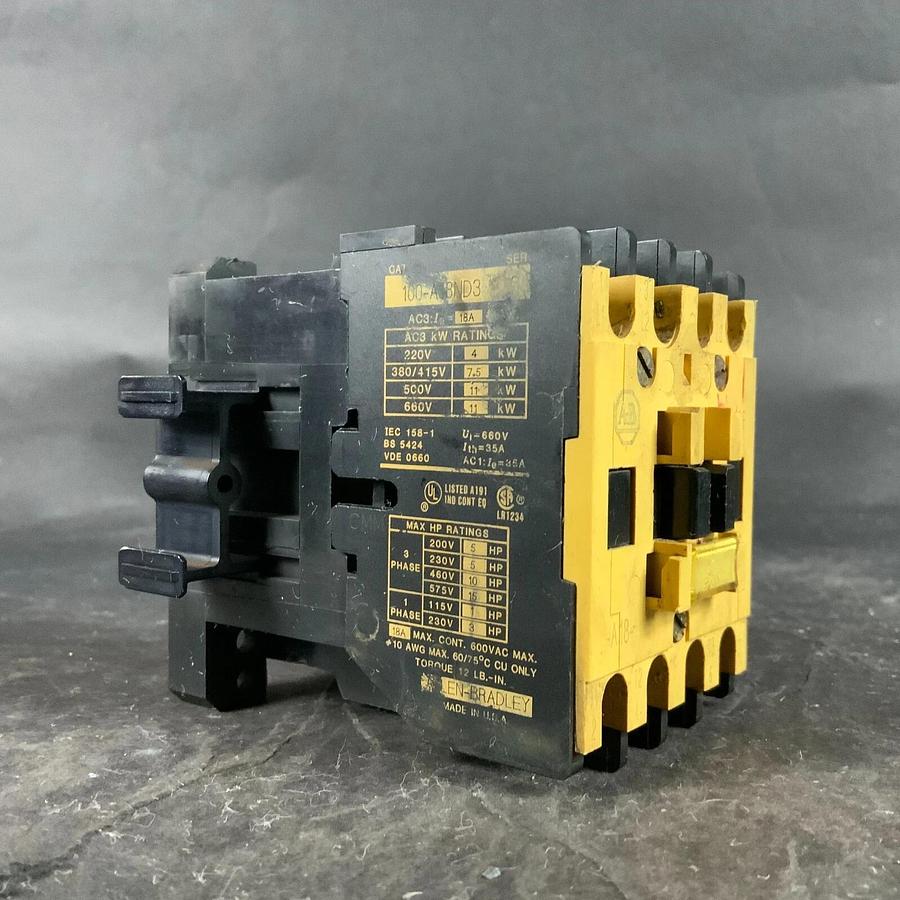 Used ALLEN BRADLEY 100-A18ND3 CONTACTOR ($45 OBO)