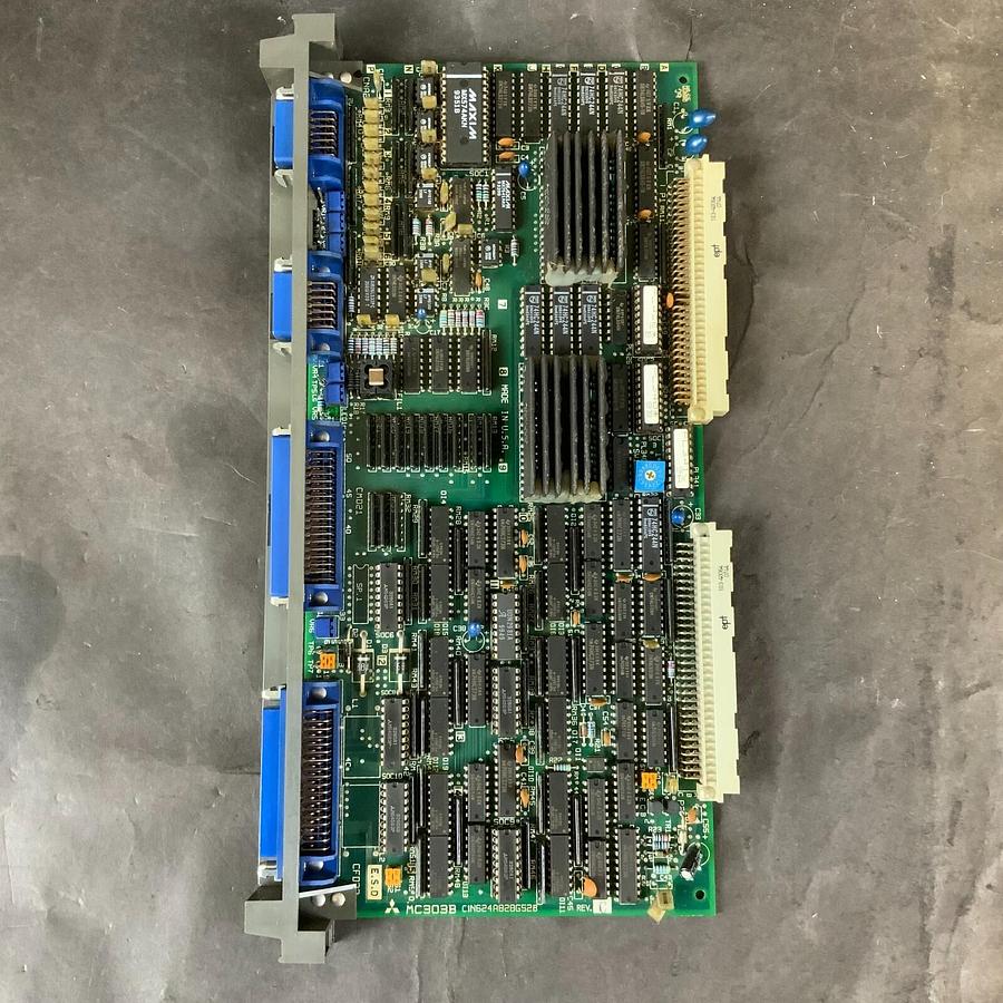 Used MITSUBISHI MC303B C1N624A828G52B REV.C PC BOARD ($50 OBO)