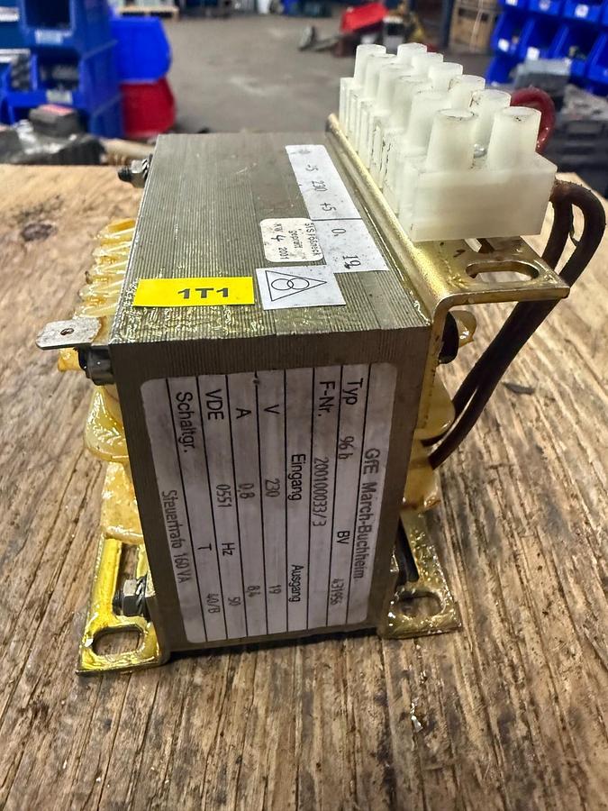 Used GfE MARCH-BUCHHEIM 96B TRANSFORMER