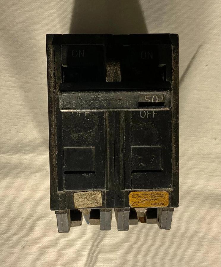 GENERAL ELECTRIC THQL2150 50 A ($34.99/EACH OBO)