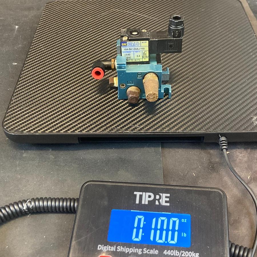 Used MAC 45A-SA1-DAAJ-1KA SOLENOID VALVE ($45 OBO)