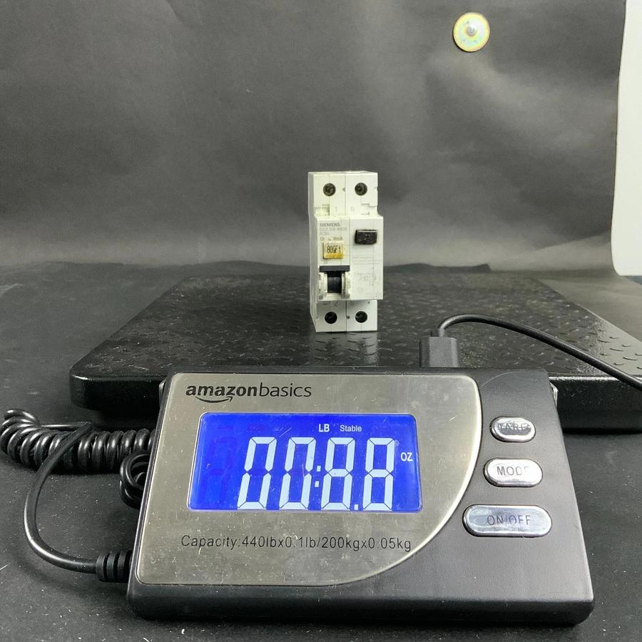 Used SIEMENS 5SU1-356-1KK06 RCBO C6 CIRCUIT BREAKER ($25 OBO)