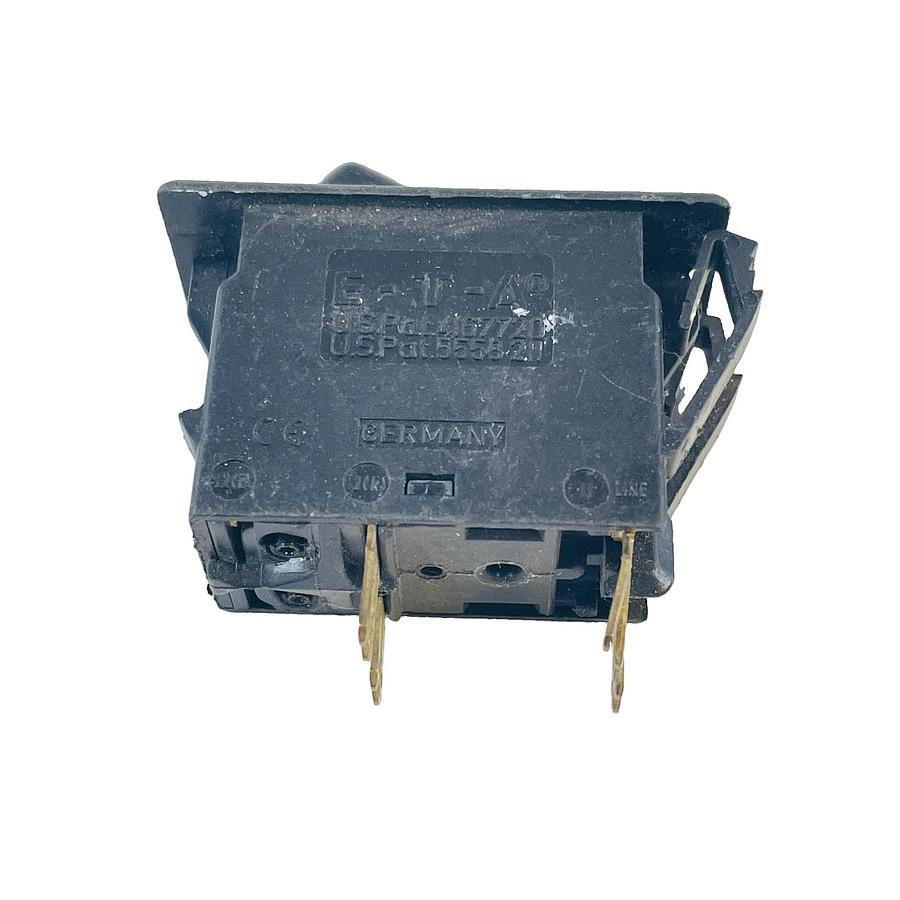 Used E-T-A 3120-F321-P7T1-W01D THERMAL CIRCUIT BREAKER SWITCH 6A 240VAC 50VDC